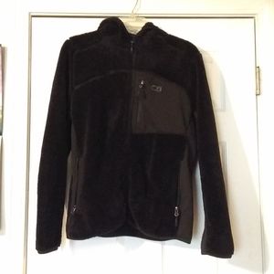 💫 CB Sports Large Zip up Hooded Jacket Fuzzy